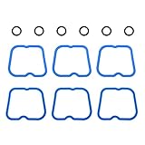 5.9 Cummins Valve Cover Gasket Seal Set (6pcs) Fit for 1989-1998 Ram 2500 3500 D250 D350 W250 W350 Cummins 12V 6B 6BT 5.9L Replaces# 3902666 VS50396R1