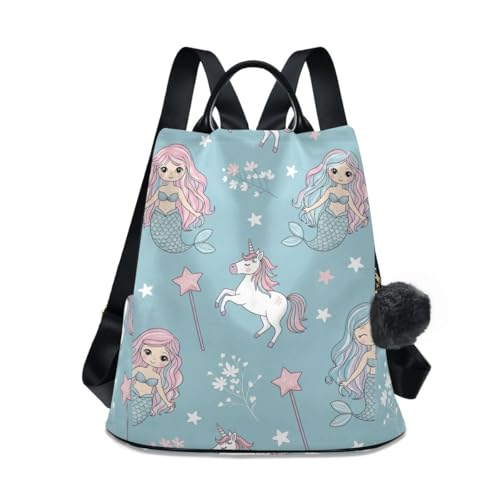 Sac à dos mignon pour femme au design sirène pastel qui réenchante votre quotidien