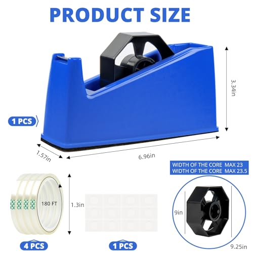 Distributeur de ruban adhésif thermique bleu HTVRONT sublimation bureau