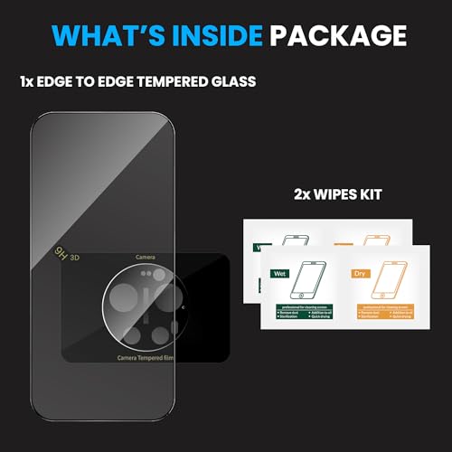 Image of FIRST MART Tempered Glass for Xiaomi 17 Ultra with Black Camera Lens Protector & Installation Kit | HD Clear, Edge-to-Edge, Scratch Resistant, Case-Friendly | Pack of 1