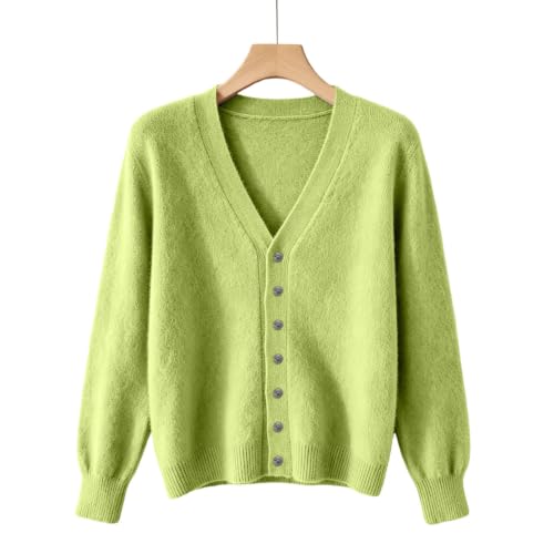 Cardigan Sweaters for Women V Neck Long Sleeve Knit Cardigans Shrug - image 5