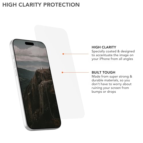 ROKFORM iPhone 17 Screen Protector, 2 Pack (Clear) by Rokform - Used condition - Image 2