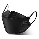 HUHETA 50 PCS KN95 Face Mask, Safety Mask for Daily Use (Black)