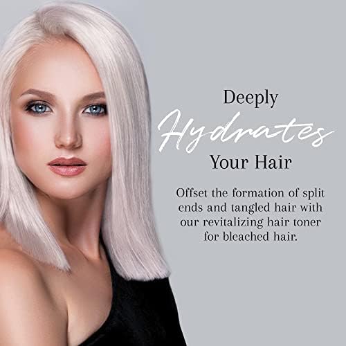 Image of Lisap Purple Hair Mask for Blonde, Silver & Grey Hair - Anti Yellow & Brass hair mask for damaged hair, Deep Conditioning hair mask for Bleached & Color Treated Hair, 33.8 fl oz