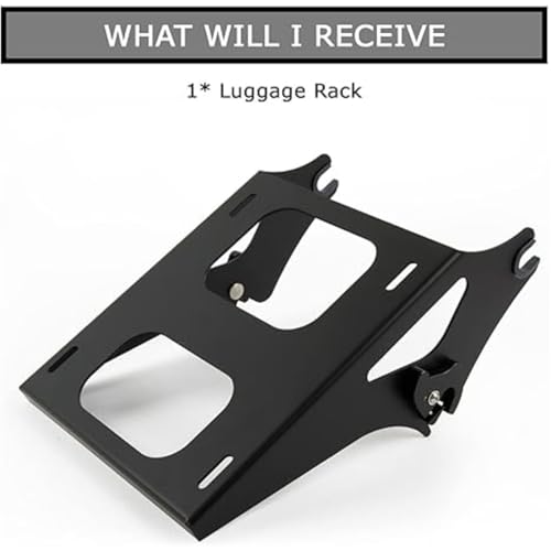 Porte-Bagages Noir Harley Electra Road King Structure Renforcée Tour Pak - 6