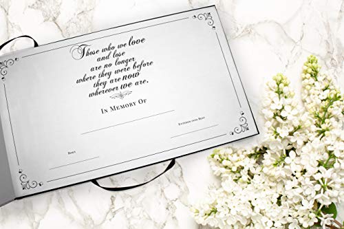 Image of Golf Celebration of Life Funeral Guest Book for Memorial Service