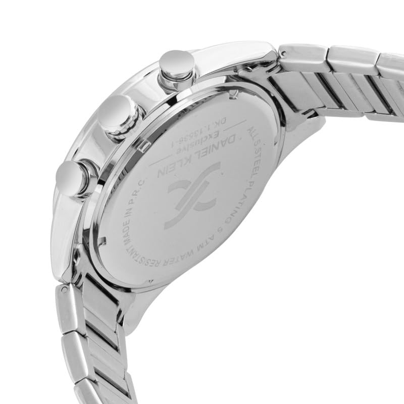 DANIEL KLEIN Analogue Green Dial Men's Watch-DK.1.13536-3 - Image 4