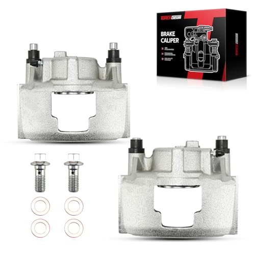 Image of Torchbeam Front Brake Calipers Set for Chevrolet 1992-1999 C1500, Chevrolet 1992-1999 K1500, Dodge 1994-1999 Ram 1500, Front Left and Front Right Calipers Replace # 184299+184300