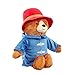 Mighty Mojo Paddington Bear Plush Doll – 10-Inch Standing, 8-Inch Sitting, Super Soft & Cuddly | Official Paddington in Peru Movie Toy – Embroidered Details, Stuffed Animal for Ages 3+