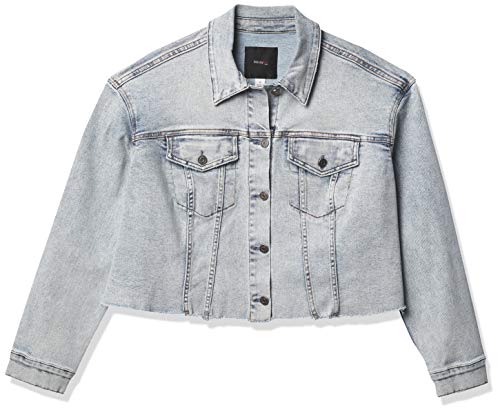 Skinnygirl womens Crop Denim Jacket, Ashton, 2X US