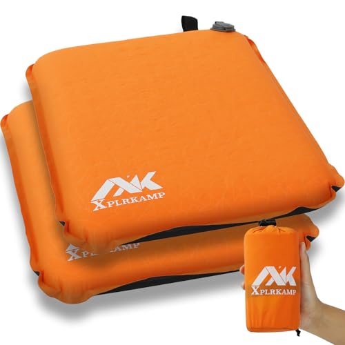 Inflatable Seat Cushion for Airplane Travel Camping Hiking, Comfo...