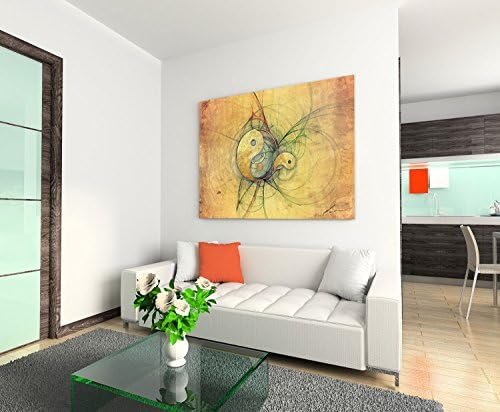 Peinture murale street art pour salon : triptyque silhouettes moderne
