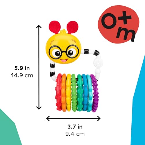 Image of Baby Einstein Cals Connectors Sensory Toy with Textured Links, Ages 0+ Months and Up
