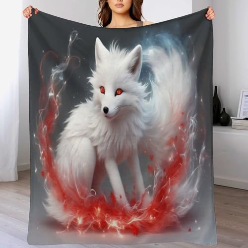 Couverture renard voyage et maison, le cadeau idéal chaud et douillet pour proche - 2
