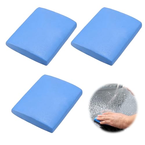 3 unidades de arcilla de limpieza, plastilina de limpieza para coche, plastilina de coche, plastilina de pintura para coche, para coches, motocicletas, caravanas, ceras de lavado de coches (100 g)