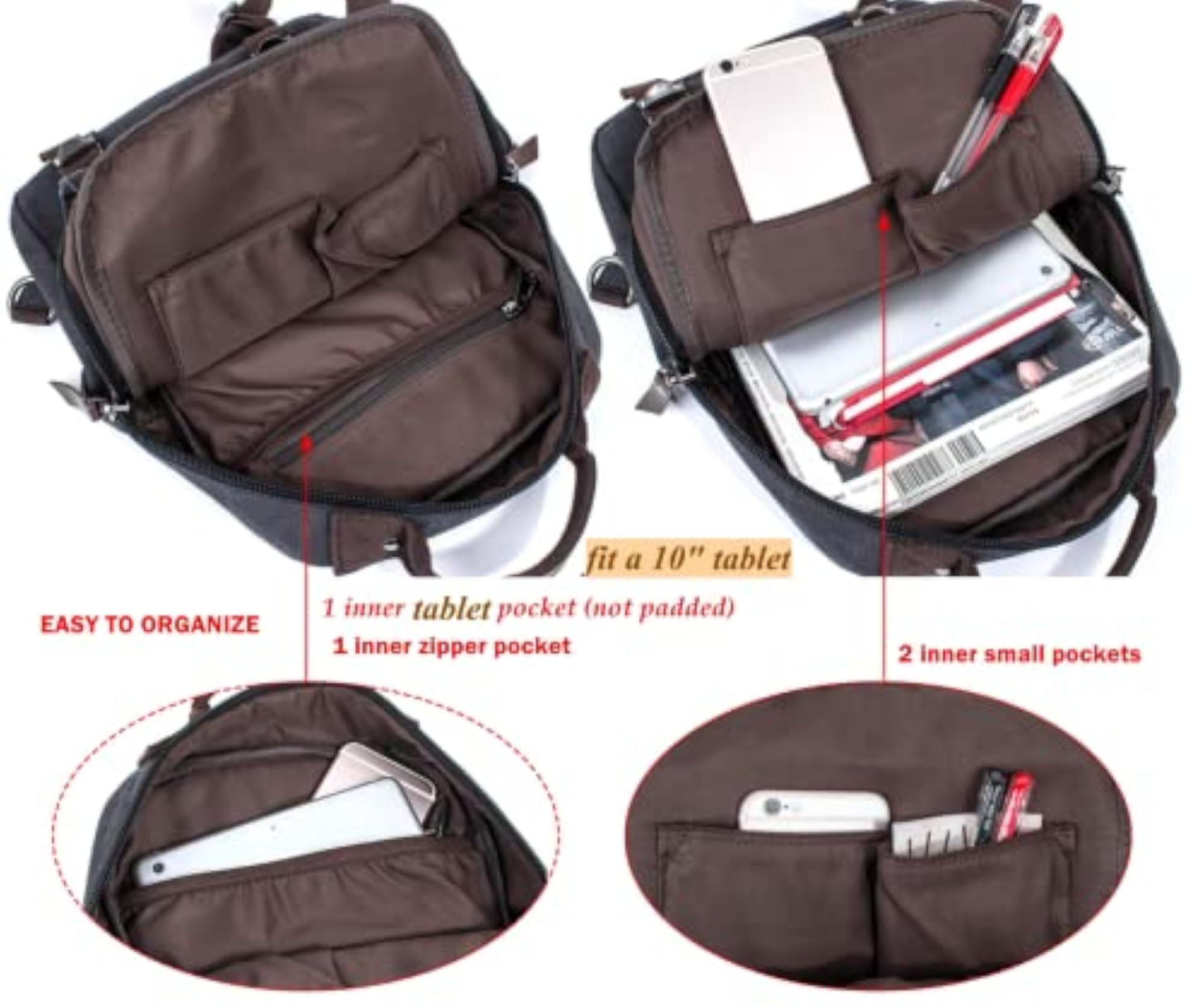 Canvas One Strap Sling Cross Body Messenger Bag