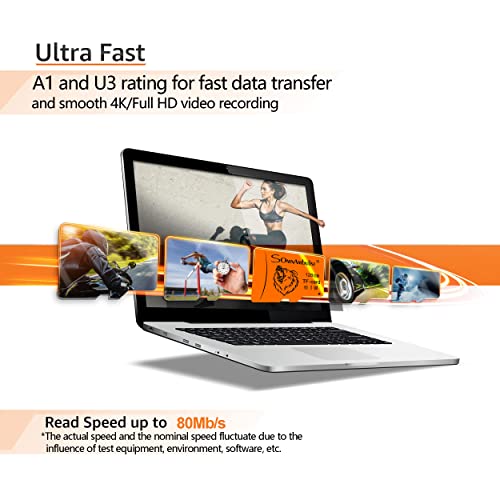 Somnambulist Cartão Micro SD Card 128GB TF Card de Velocidade de Vídeo C10 Certificação Desempenho A