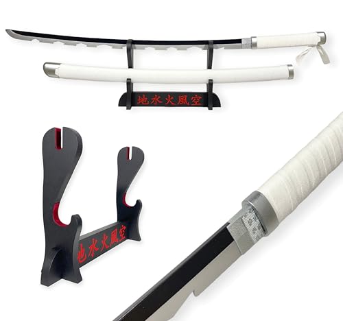 Katana Decorativo Japonés - Espada de Inosuke - Expositor Premium Incluido