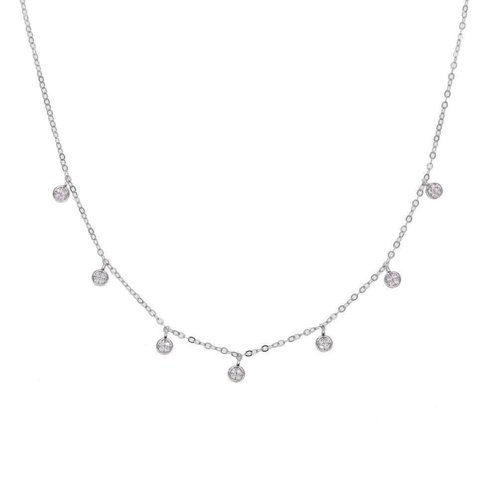 Collier ras du cou anti-allergie argent 925 chaîne fine délicate - 2