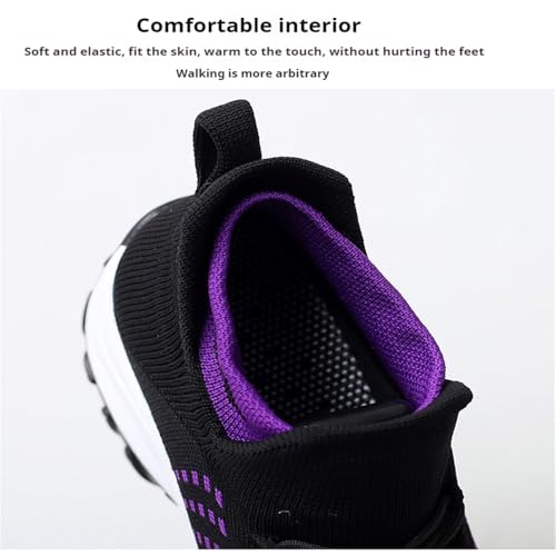 Generic Women's Comfort Wear Orthowear Stretch Cushion Shoes, Walking Shoes for Women, Plantar Fasciitis Support, Arch Support, Breathable Mesh Upper, Height Increasing Sole, Non-Slip PU Outsole4