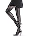 SurBepo Women Fishnet Hollow Out Knitted Patterned Thick Warm Stockings Tights Vertical Strips Pantyhose For Female(Black, One Size)
