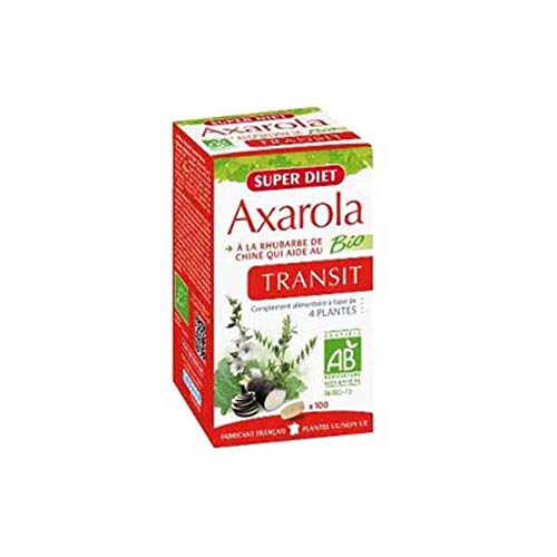 SuperDiet Axarola à la Rhubarbe favorise le transit 100 comprimés
