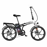 HOCHWERTIGES MATERIAL UND DESIGN --- Der Rahmen aus Aluminiumlegierung macht das Fahrrad leicht und dennoch sehr robust. Diese Metalle können sowohl schwere Gewichte als auch unwegsames Gelände aufnehmen. Dies macht dies zu einem geeigneten Mountainbike. Die Federgabel ist robust und zuverlässig. Und hat eine starke Stoßdämpfungswirkung. Sie sorgt für ein großartiges Fahrerlebnis auf Bergstraßen, Autobahnen und Waldwegen.