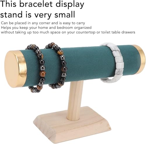 Image of Jewelry Storage Display Stand for Bangles Bracelets Watches (1 Roll T Green W)