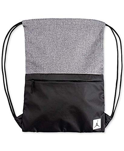 Jordan Big Boys Pivot Drawstring Sack Bag (One Size, Black(9A0084-023))2