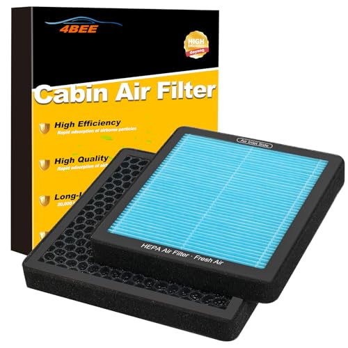 キャビンエアフィルター 活性炭付 CF10285 CP285 トヨタ カムリ RAV4 ハイランダー カローラ 4Runner シエナ タンドラ プリウス レクサス スバル アウトバック サイオン ランドローバー ジャガー ポンティアック