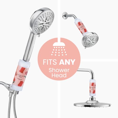 Vitamin-C-Shower-Filter-with-Aromatherapy-Soften-Hard-Water-Chlorine-Flouride-Removal-Skin-Hair-Care-Easy-InstallationUniversal-Fit-Eco-Friendly-Made-in-Korea-Fire-Rose