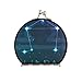 Produktbild Double Compact Mirror Constellation Sternzeichen Waage Compact Mirror Vergrößerung Doppelseitig mit 2 x 1x Vergrößerung Faltbare tragbare Taschenspiegel für Geldbörse für Frauen Mädchen Dame