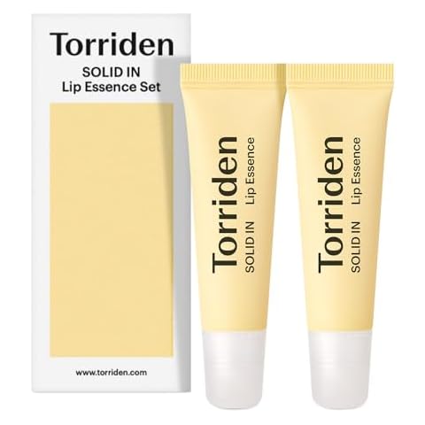 Torriden SOLID In Ceramide Lip Essence 0.37 fl.oz * 2 (Pack of 2) | Moisturizing Lip Essence for Glowy, Plumped, and Radiant Lip | Korean Lip Balm Cover