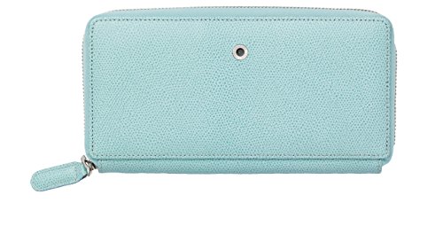 Preisvergleich Produktbild Graf von Faber Castell Damenbörse Reißverschluss Epsom Turquoise