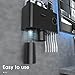 iHave Soporte para Cepillo de Dientes Negro montado en la Pared con dispensador automático de Pasta de Dientes Imagen de iHave Soporte para Cepillo de Dientes Negro montado en la Pared con dispensador automático de Pasta de Dientes