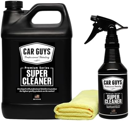 CarGuys Super Cleaner Bundle - Buy 1 Gallon and Get Half Off 18oz Super Cleaner
