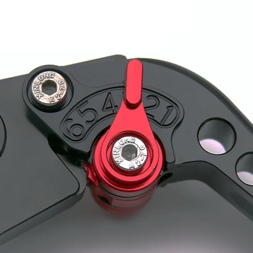 Palancas de embrague de freno de estilo largo corto ajustable para motocicleta Trident660 5