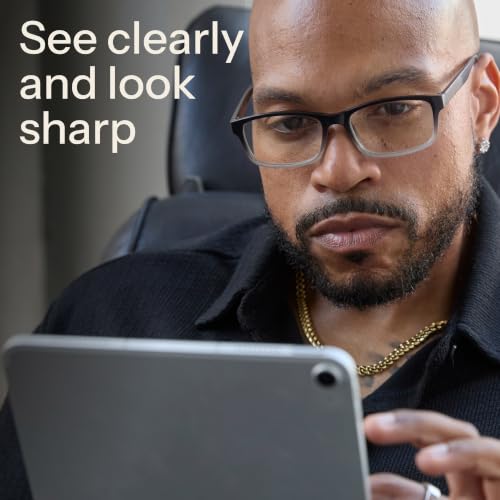 Image of Gaoye 1.75 Professional Reading Glasses for All Day - Computer Readers with Blue Light Protection - Value Pack