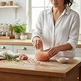 Himalayan Salt Mortar and Pestle Set with a 1 Year Replacement Guarantee!*