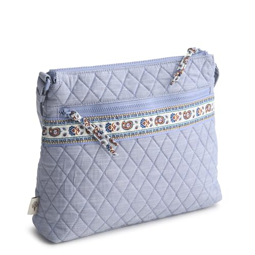 Image of Vera Bradley Women's Premium Cotton Original Zip Hipster Crossbody Bag