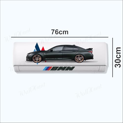 Image of Ac Car Wall Sticker for Living Room, Bedroom, Kids Room, Big Size Ac Sticker, 3D Sticker, PVC Vinyl wall Sticker Size All Ac Suitable #6