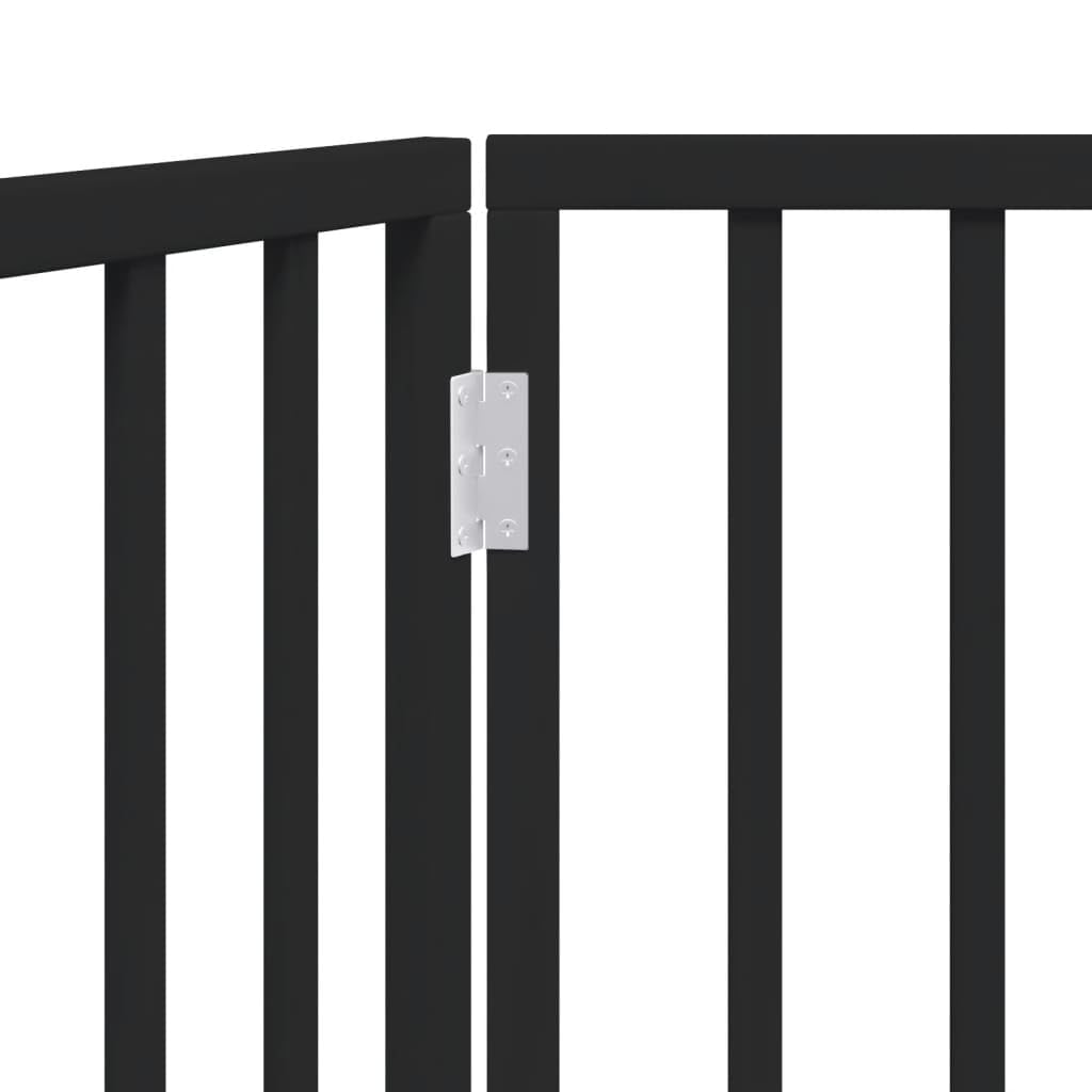 Rejilla plegable para perros, 2 paneles, de madera de álamo de 160 cm, independiente, plegable, portátil, para perreras, cañones, cachorros, protección, seguridad, entrenamiento en el jardín