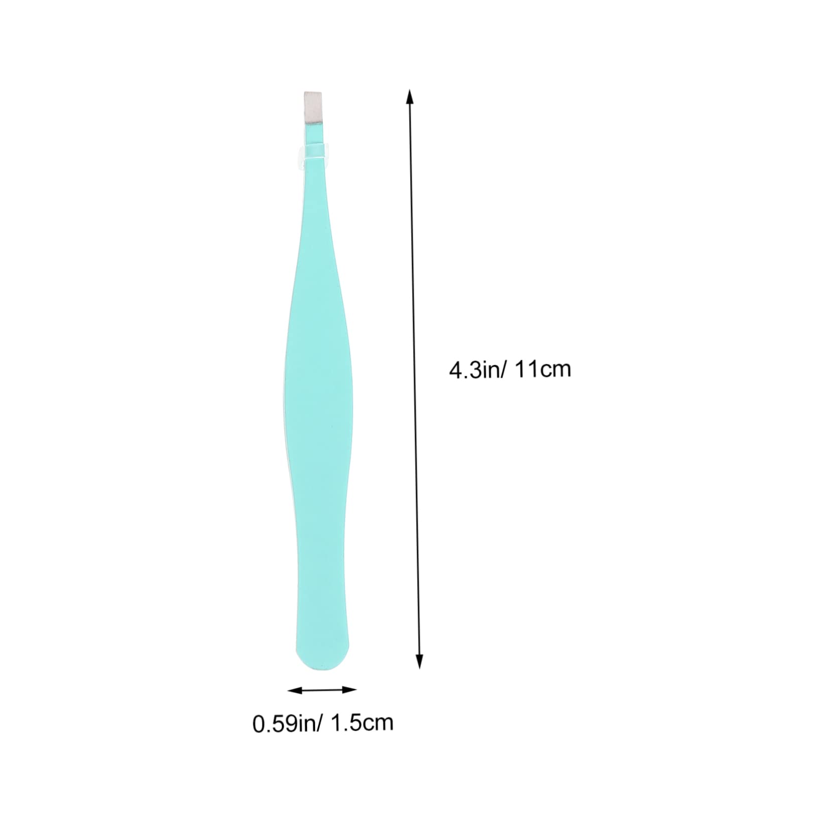 PACKOVE 2sets Lady Eyebrow Tweezers Clamps Stainless Steel Beauty Tweezers Eyebrow Tweezing Kit 4pcs*2 Random Color