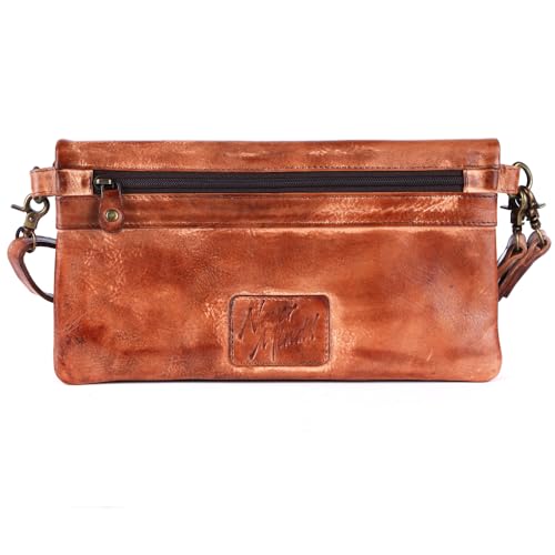 Never Mind Nmbgm140A Wallet Vintage Handmade Genuine Cowhide Leather Women Bag Western Handbag Purse4