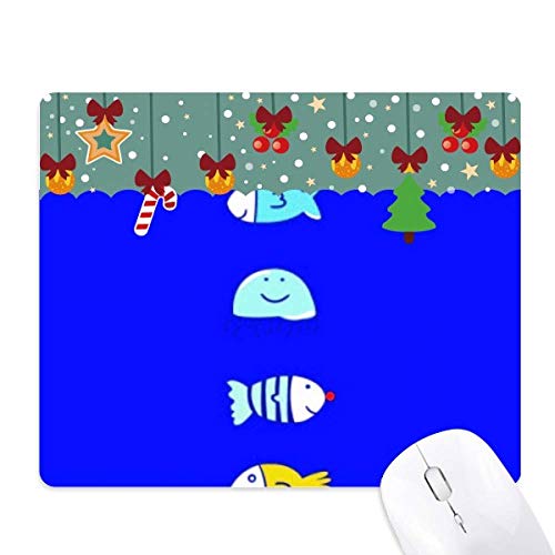 Tapis de souris méduse ocean fish en caoutchouc fini les glissements