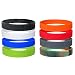 Greatness is a Choice, Create Who You Want to Be Silicone Wristbands with Quote, Rubber bracelets for Fitness, Workout, Crossfit, Basketball, Weight Training (Multiple Pack (1 of each Color))