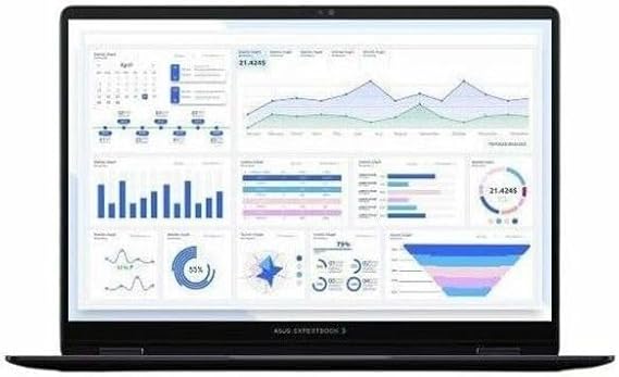Asus ExpertBook B5 Flip G2 B5406FMA-XS74T-S 14" Touchscreen Convertible 2 in 1 Notebook - WUXGA - Intel Core 7 Series 3 350-16 GB - 512 GB SSD - Gentle Gray