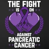 Sticker The Fight Against Pancreatic Cancer Decal for Car Truck Bumper Laptop Vinyl Window Wall US.