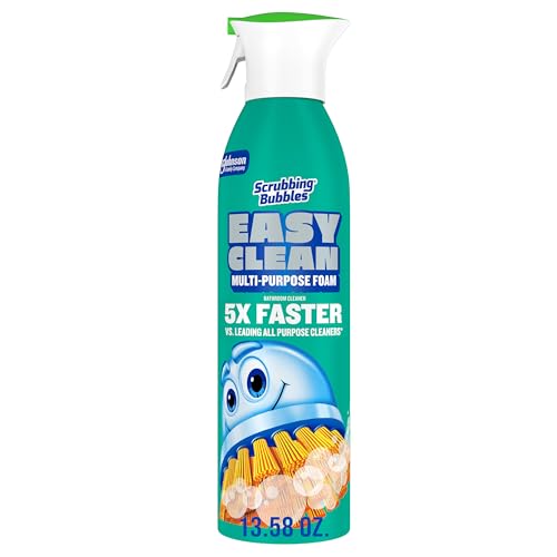 Scrubbing Bubbles Easy Clean Foaming Multipurpose Bathroom Cleaner, Continuous Spray Bottle, Fast...