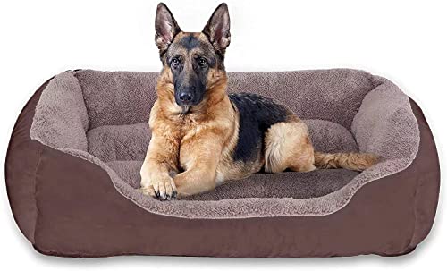 Utotol Dog Beds For Large Dogs, Washable Large Pet Dog Bed Sofa Firm Breathable Soft Couch For Jumbo Large Medium Small Puppies Cats Sleeping Orthopedic Dog Bed, Waterproof Non-Slip Bottom #TOP5